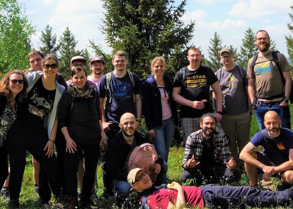 Gruppenfoto der osteken